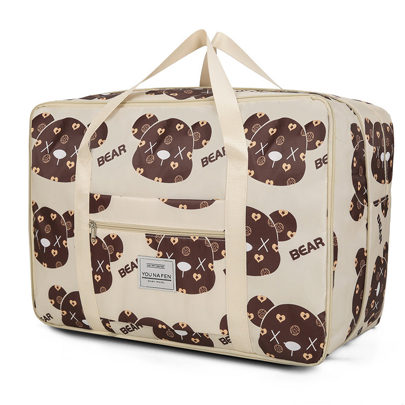 Fun Bear Print Reis Duffel Tasche Karnz