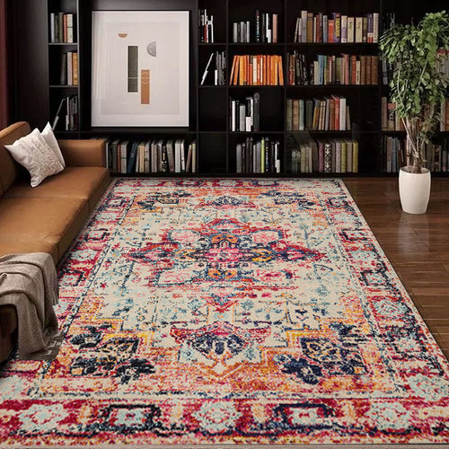 Vintage-inspirierter Bohemian-Teppich
