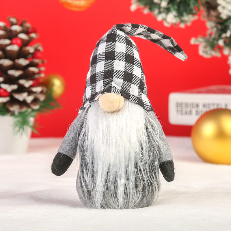 Nostalgische Weihnachtsgnom Dekoration Karnz