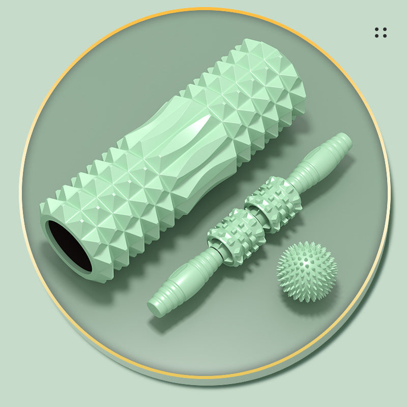 Massage-Set mit Multifunktionaler Rolle und Akupressurbällen Karnz