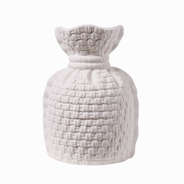 Geflochtene Textur Keramikvase Karnz