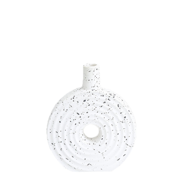 Dekorative runde Keramikvase Karnz