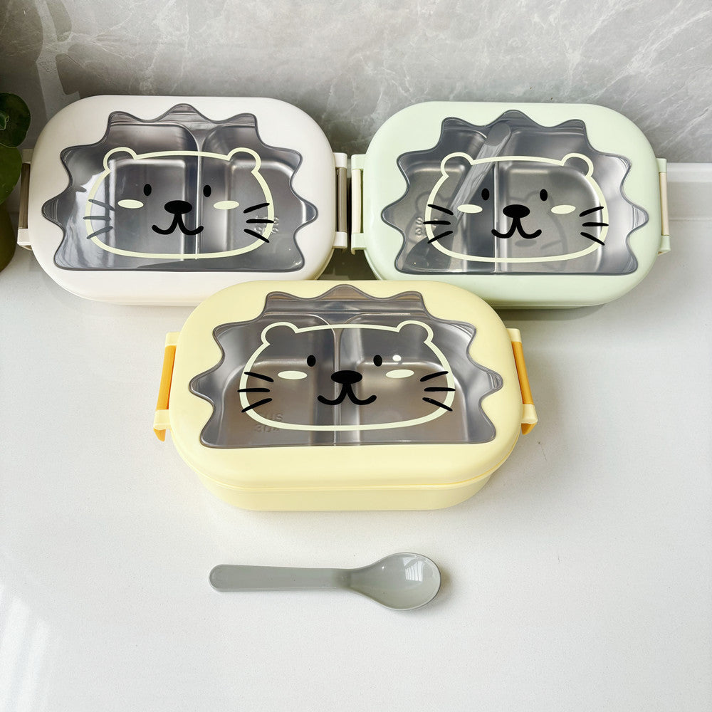Verspielte Tier-Themen Mittagessen Bento Box