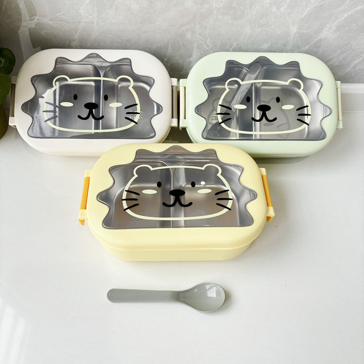 Verspielte Tier-Themen Mittagessen Bento Box