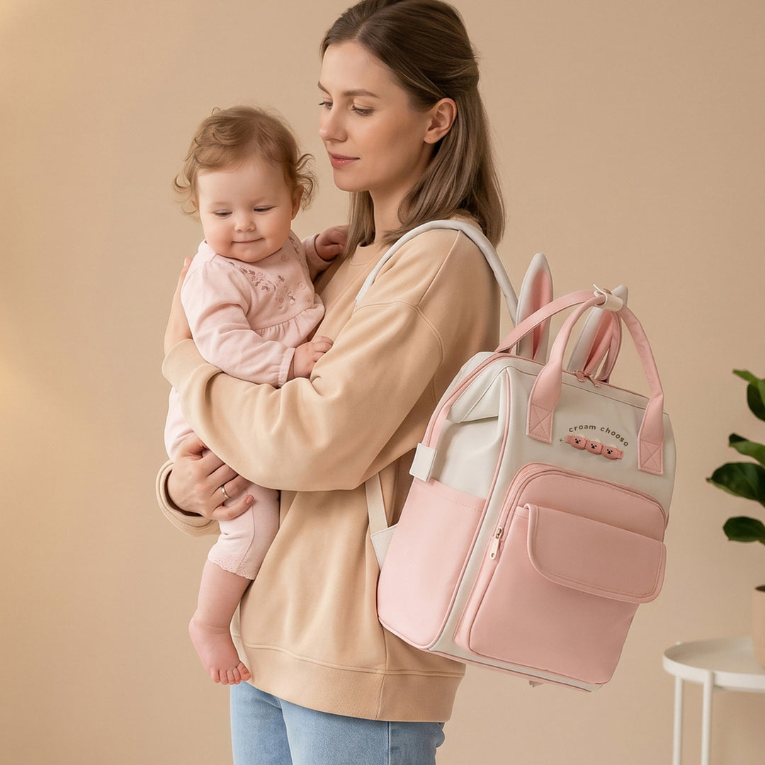 Vielseitiger Mehrfach-Taschen-Rucksack Karnz