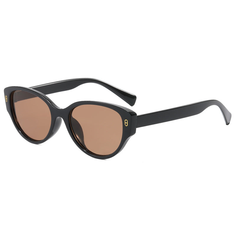 Damen Cat-Eye Sonnenbrille mit modernem Kunststoffrahmen Karnz