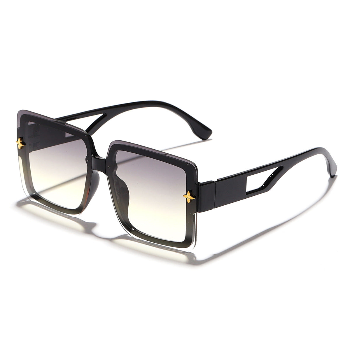 Damen modische quadratische Sonnenbrille mit elegantem Rahmen Karnz