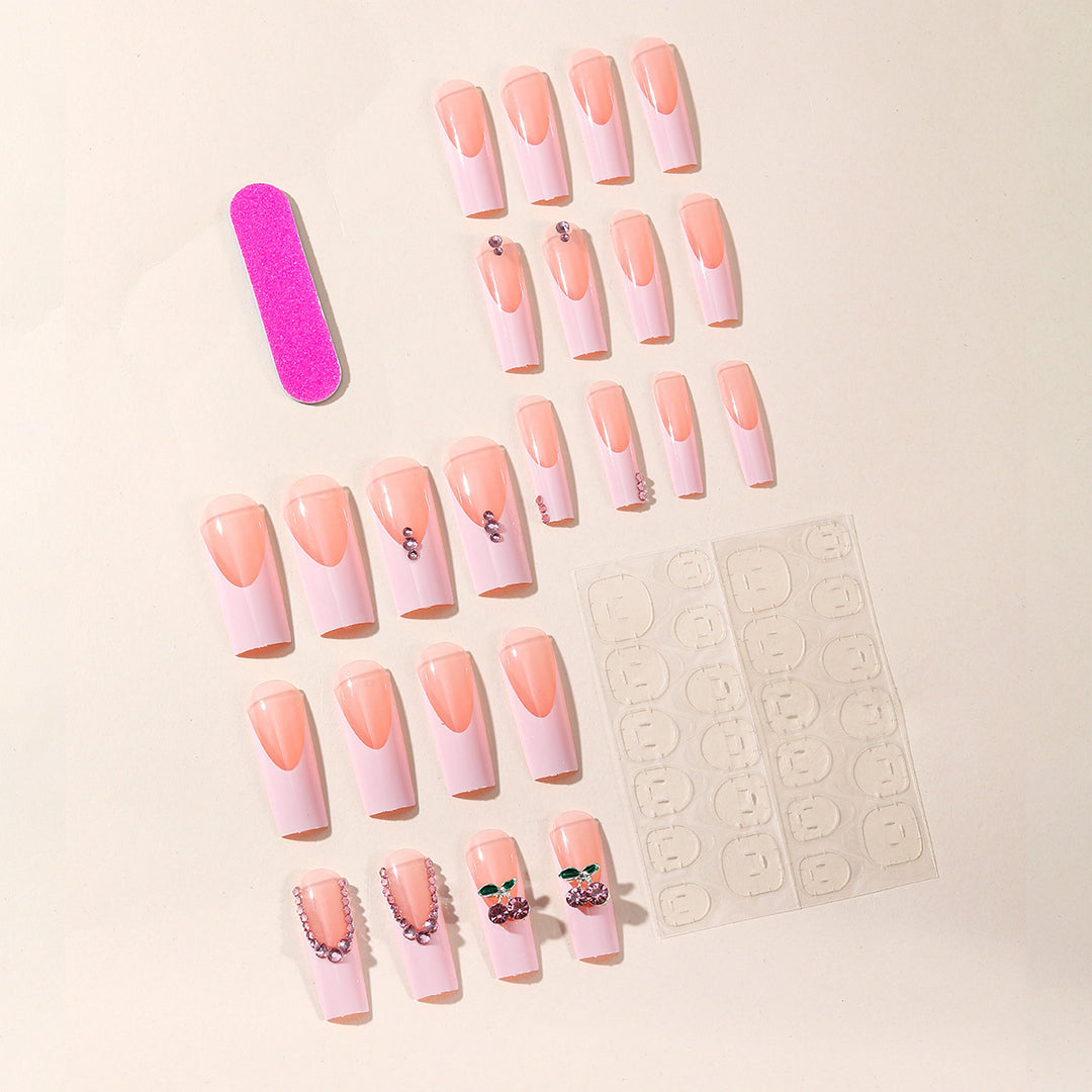 Dekorative 3D Acryl Nagelerweiterungen Karnz