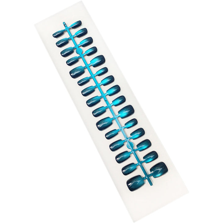 Glänzendes Ombre Press-On Nail Set