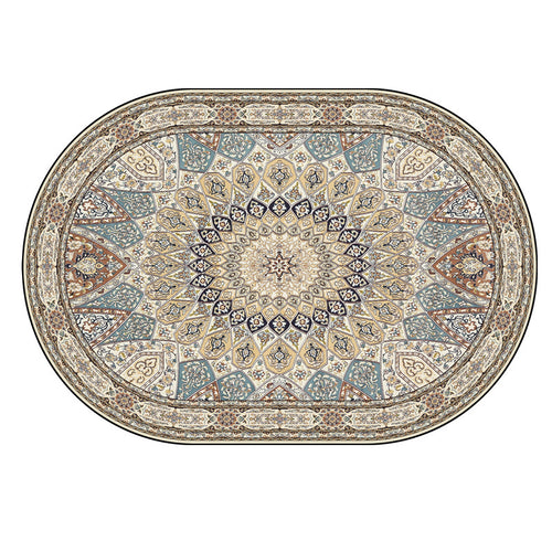 Eleganter vom Vintage inspirierter Teppich