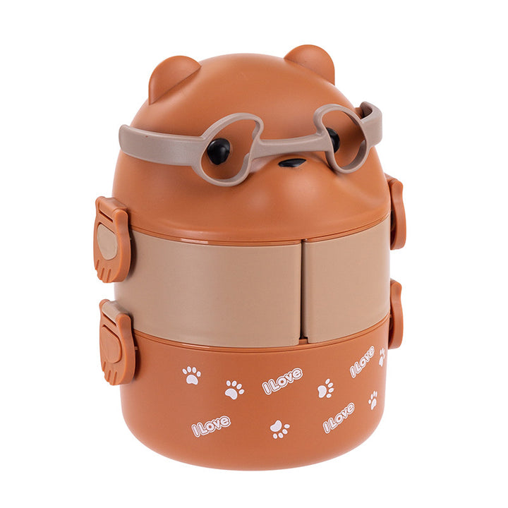 Süße tierische Bento-Lunchbox