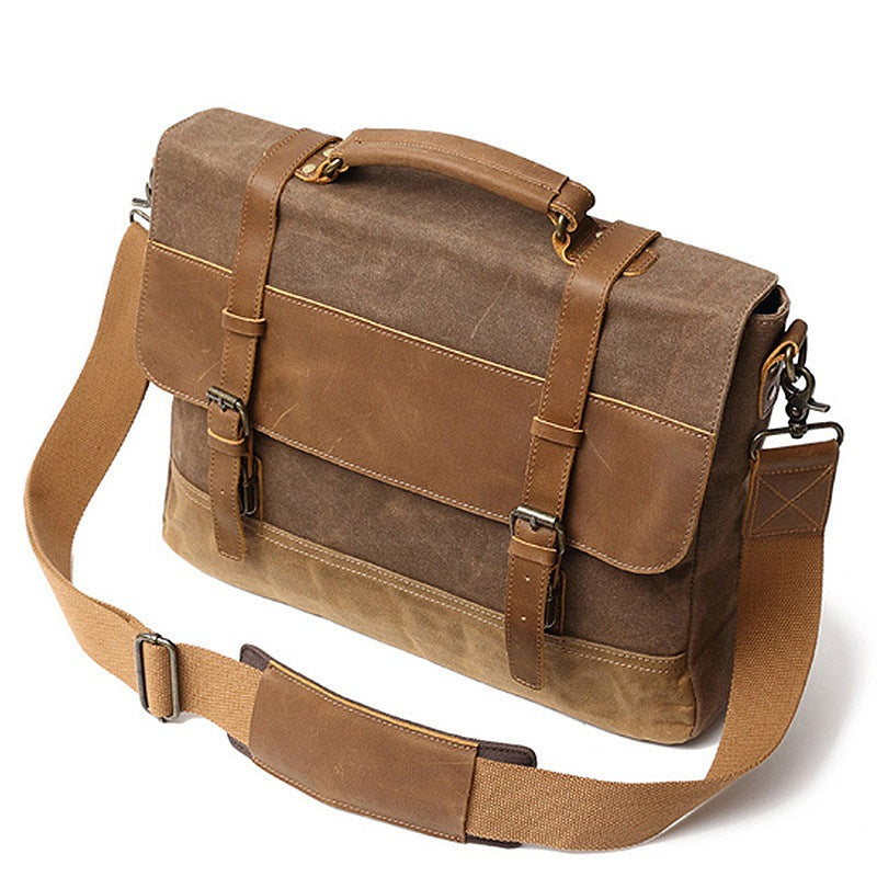 Robuste Aktentasche mit Vintage-Design Karnz
