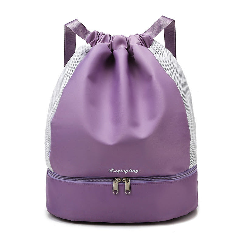 Mesh Drawstring Sport Rucksack