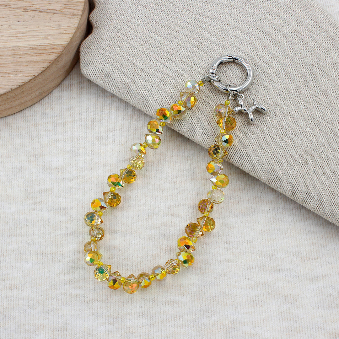 Kristall-verzierte Charm-Armband Karnz