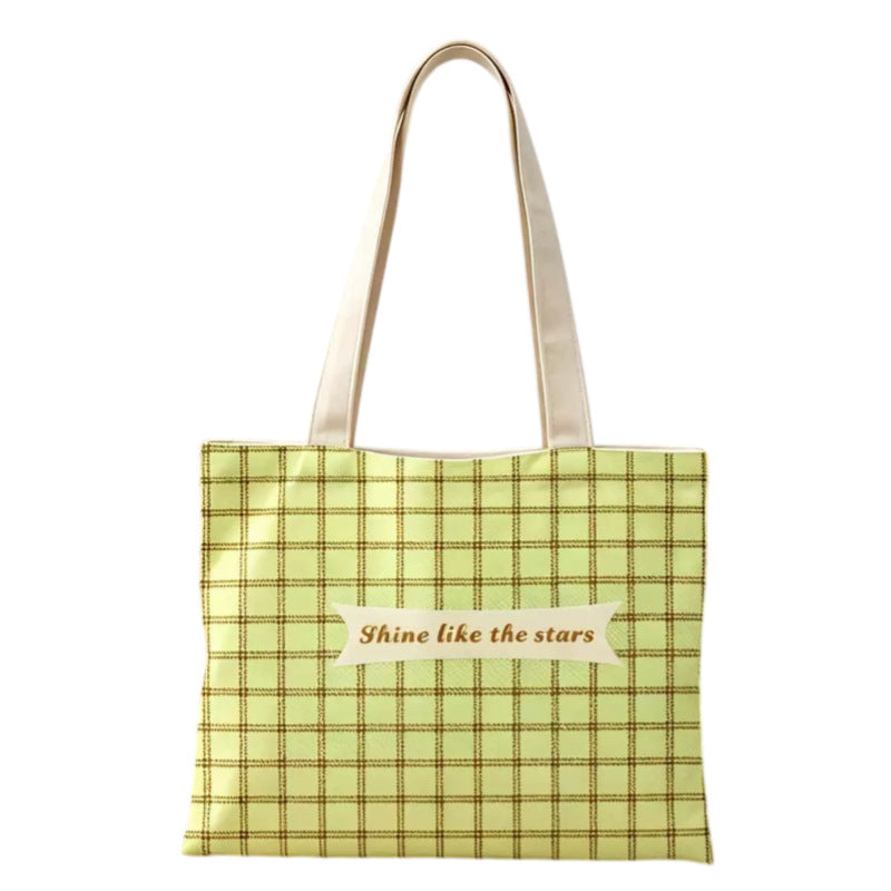 Canvas Tote Bag mit lustigem Grafikdesign