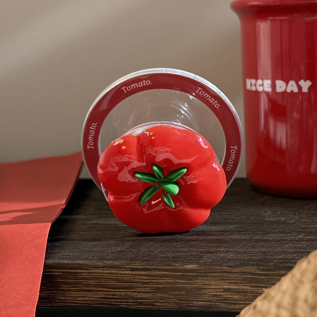 Dekorativer Kühlschrankmagnet im Tomaten-Design Karnz