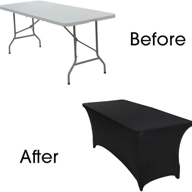 Unisex Tischdecke mit elastischem Bezug und pflegeleichter Oberfläche Karnz