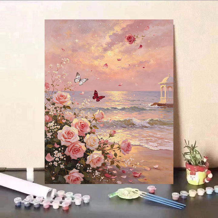 DIY Floral Landscape Malen nach Zahlen Kit Karnz