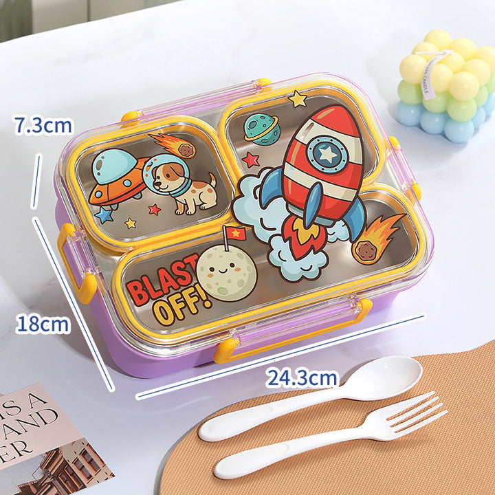 Spaß-Themen Multi-Sektion Lunchbehälter