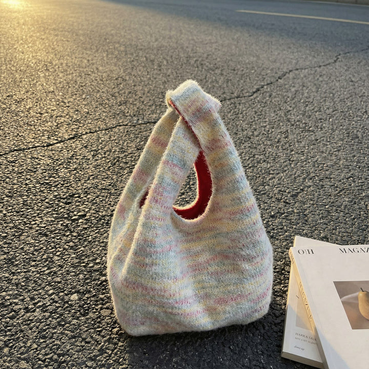 WoPlush Faux Fur Hobo Tasche Karnz