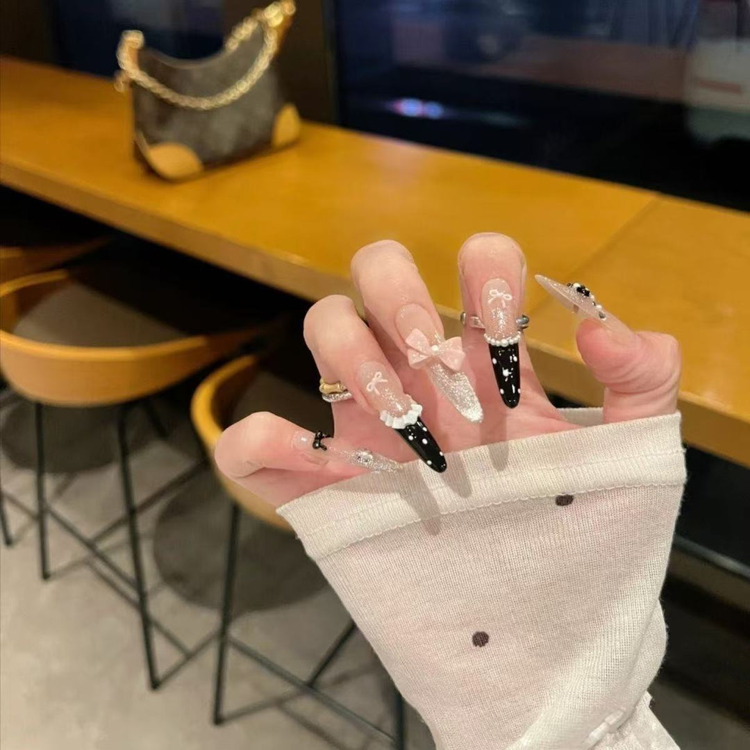 Künstlerisches Stiletto-Nagelset