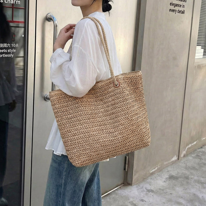Strohtasche