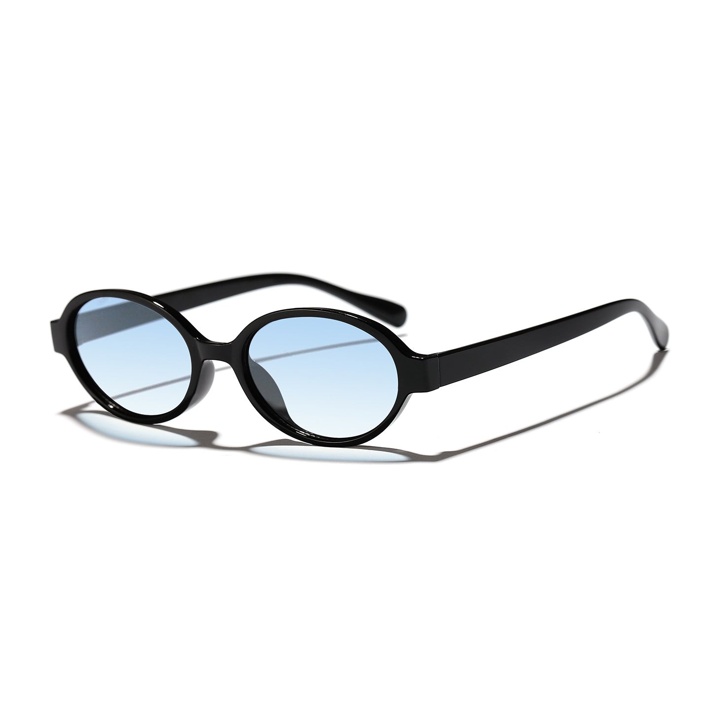 Damen modische ovalen Sonnenbrille mit tierischem Muster Karnz