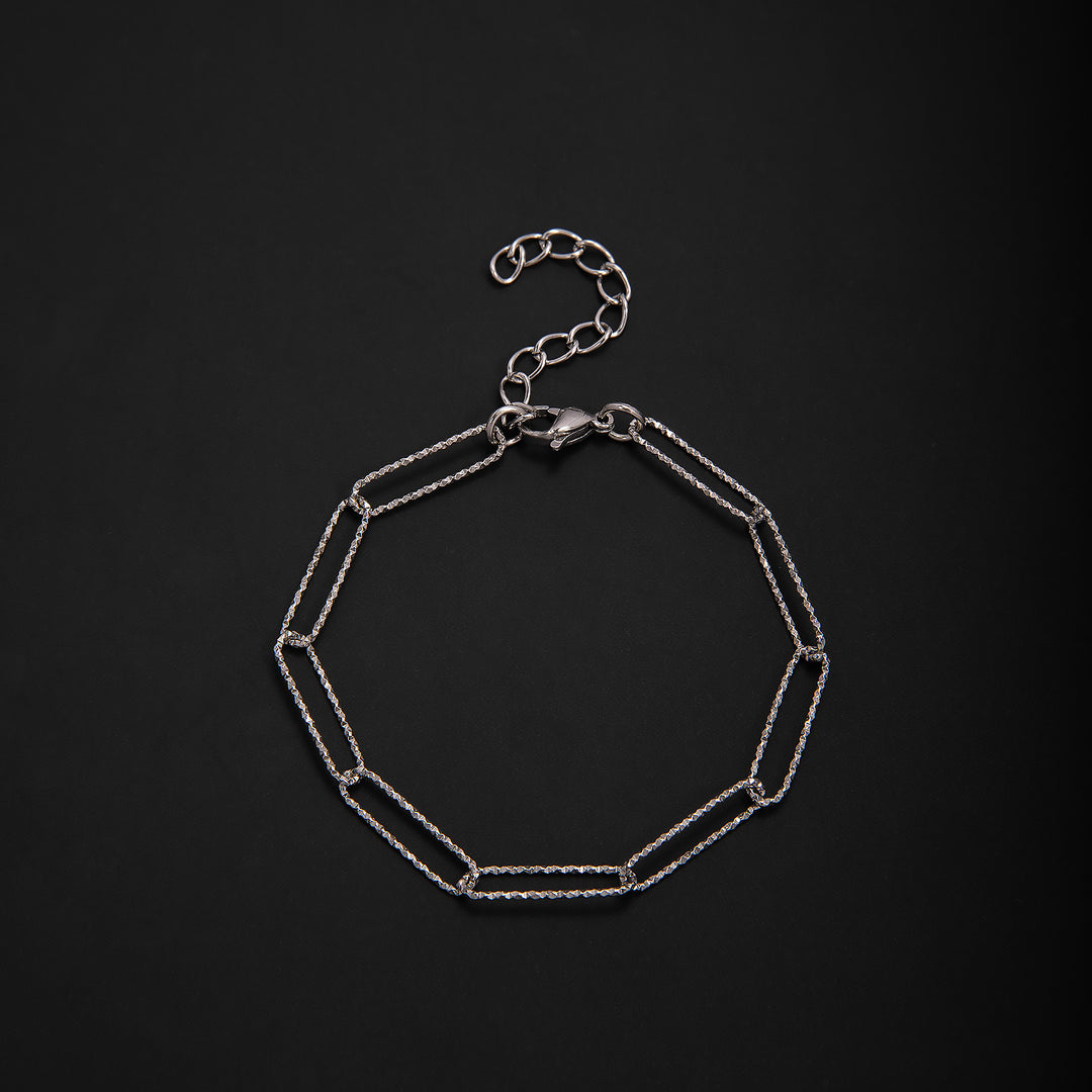 Elegante geometrische Link-Armband Karnz