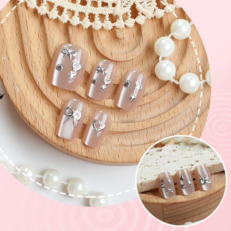 Elegantes Dekoratives Press-On Nagelkunst Set 1790738679