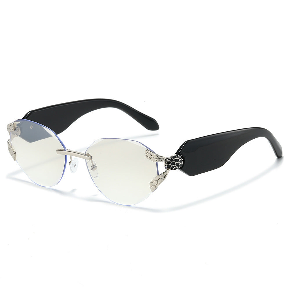Elegante Katzenaugen-Sonnenbrille mit einzigartigem Design Karnz