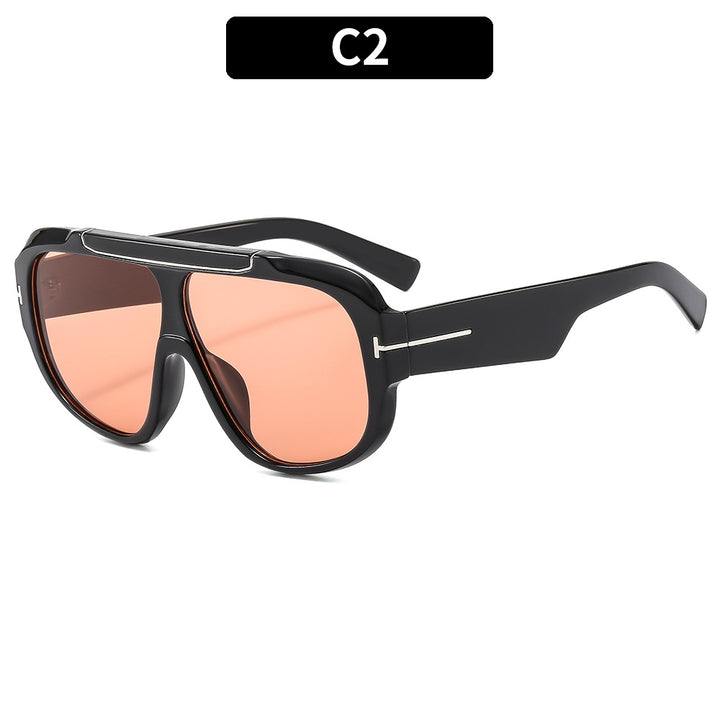 Überdimensionale quadratische Sonnenbrille