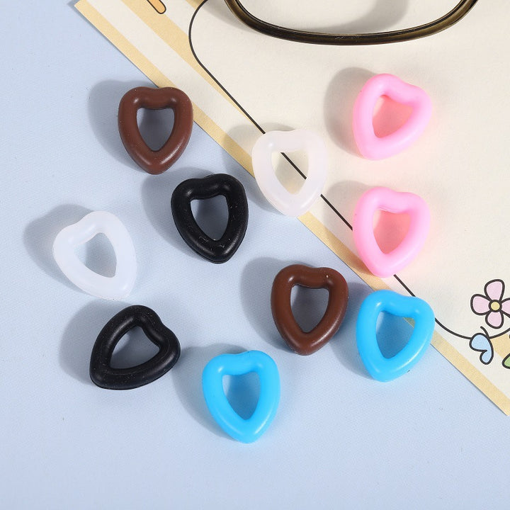 Herzförmige Gummiaccessoires Karnz