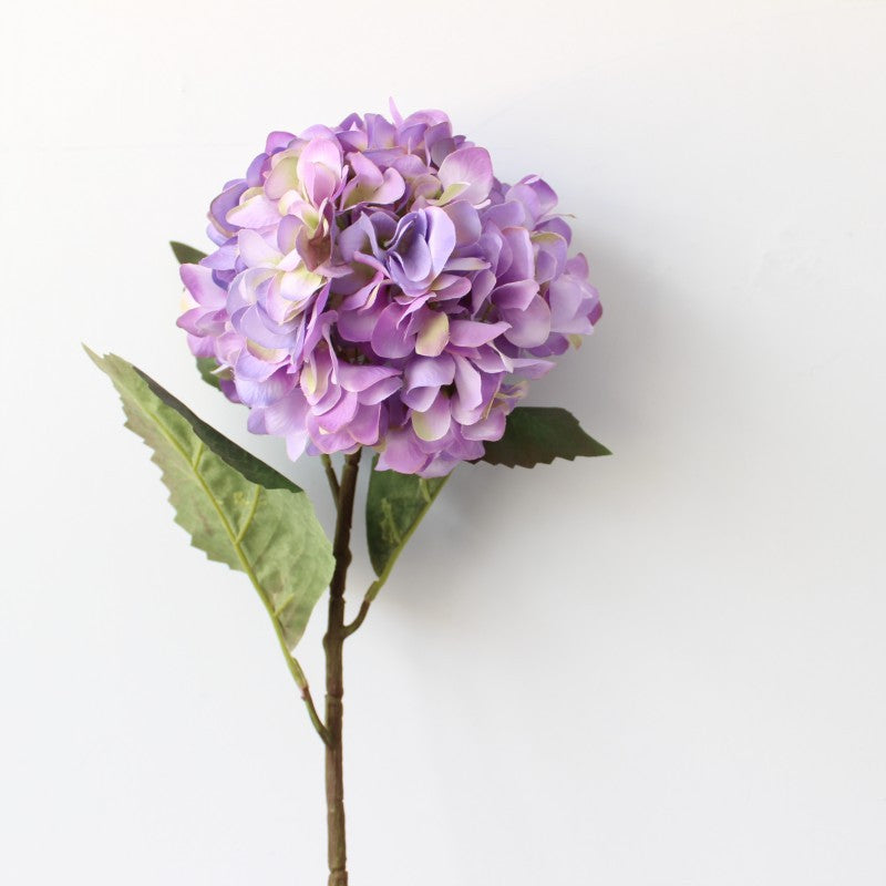 Lebensechte Hortensie Blumenschaft