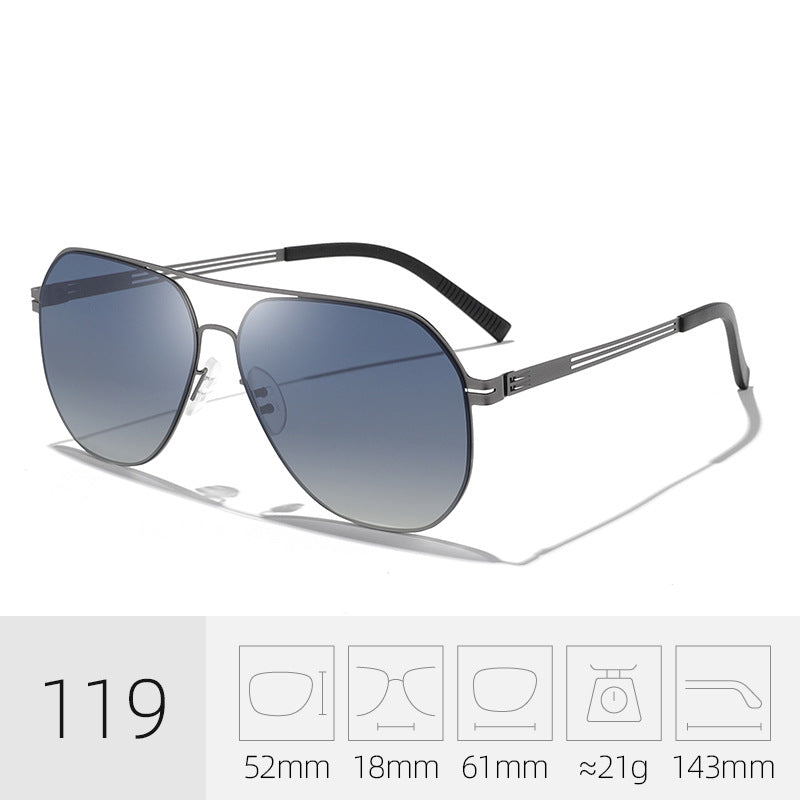Oversized Pilotenbrille Karnz