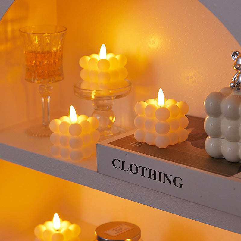 Elegante LED Teelichter mit geschwungenem Design Karnz