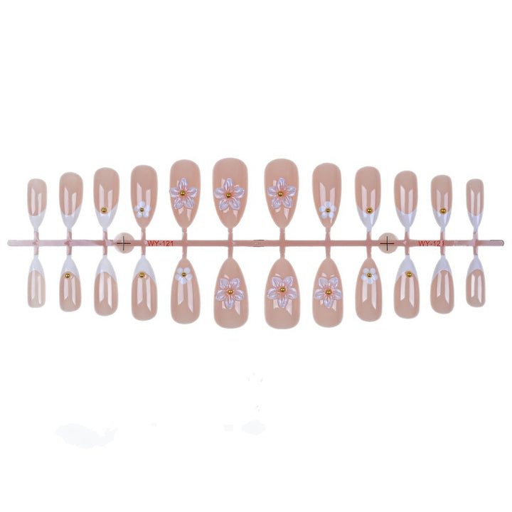 Floral Art Press-On Nageldesign Karnz