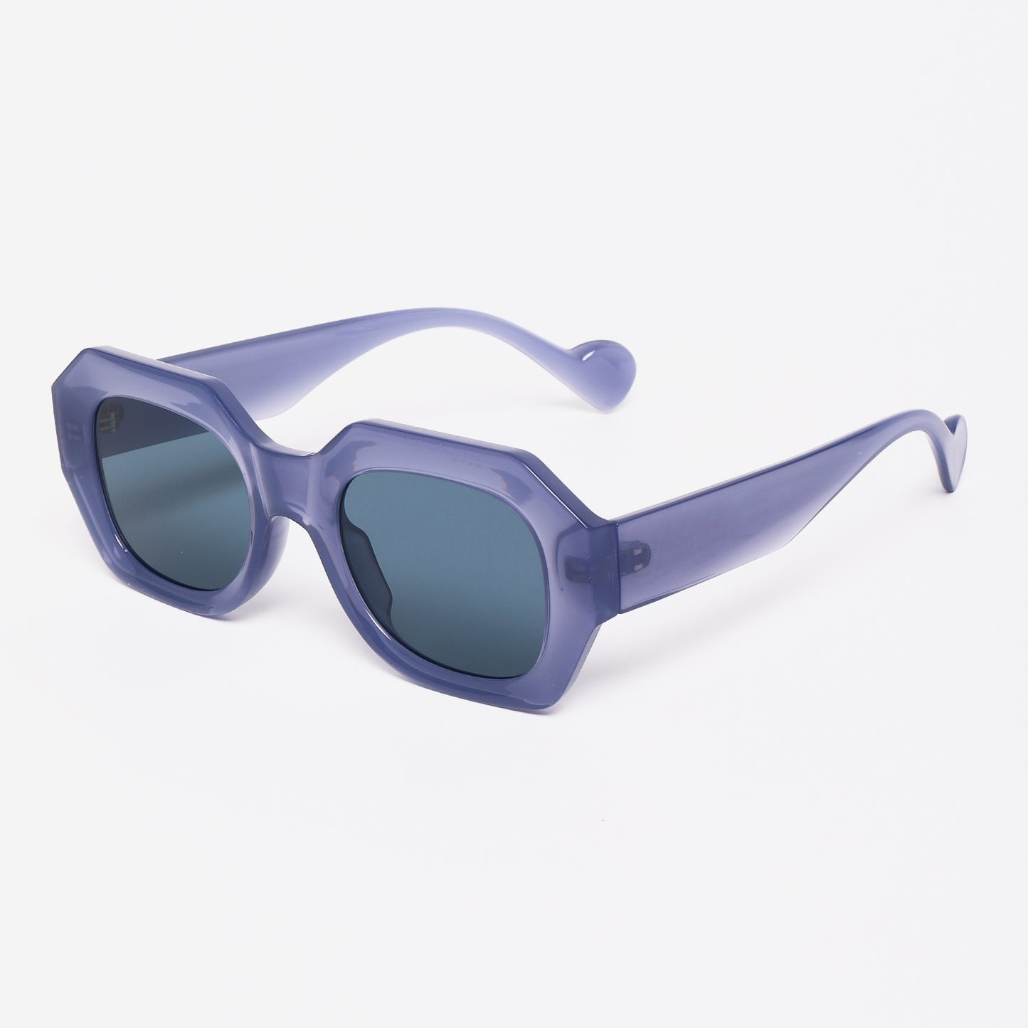 Damen Sonnenbrille im einzigartigen, achteckigen Design mit polarisierten Gläsern Karnz