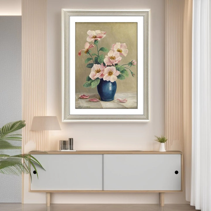 Vintage Florale Stillleben Wandkunst