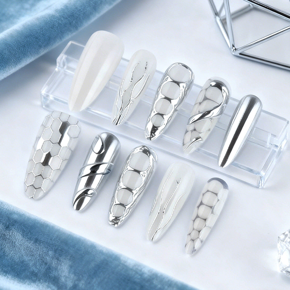 Künstlerische Texturierte Nagelspitzen Karnz