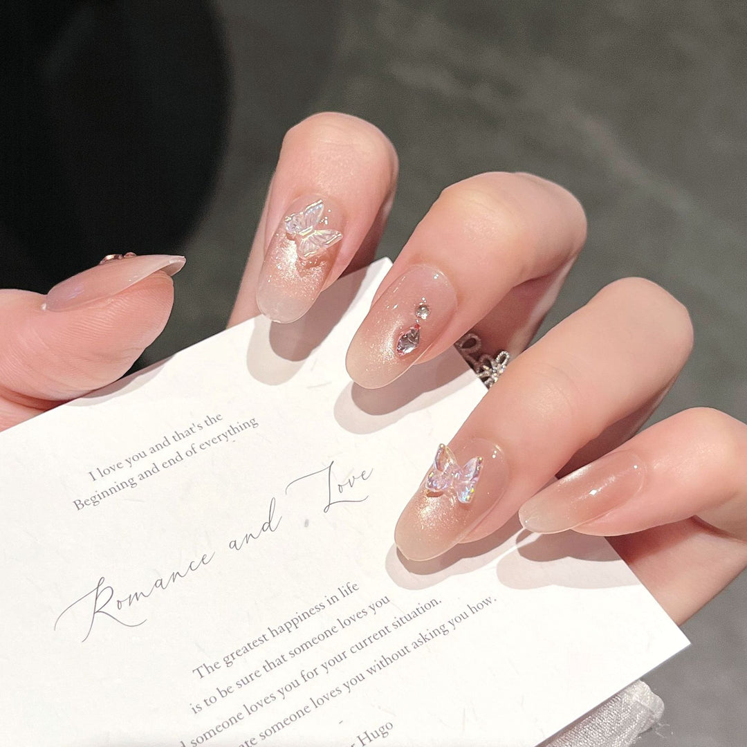 Künstlerisches Press-On Nageldesign Karnz 1787316171