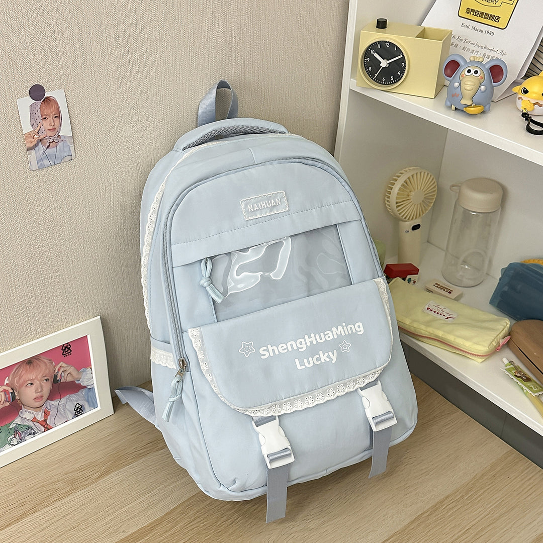 Transparenter Fenster-Rucksack Karnz