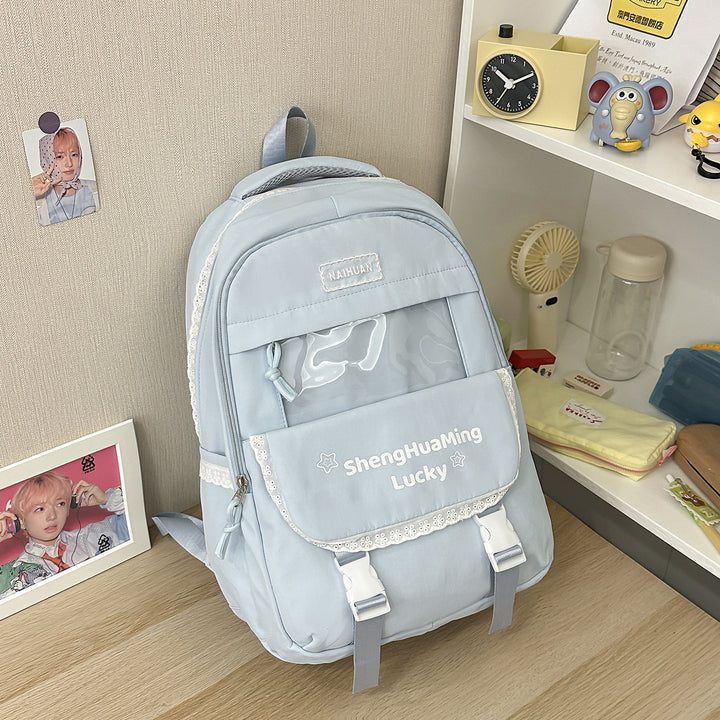 Transparenter Fenster-Rucksack Karnz
