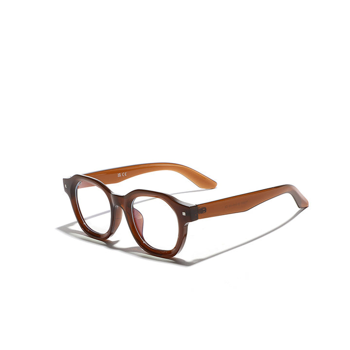 Damen modische rechteckige Brille Karnz