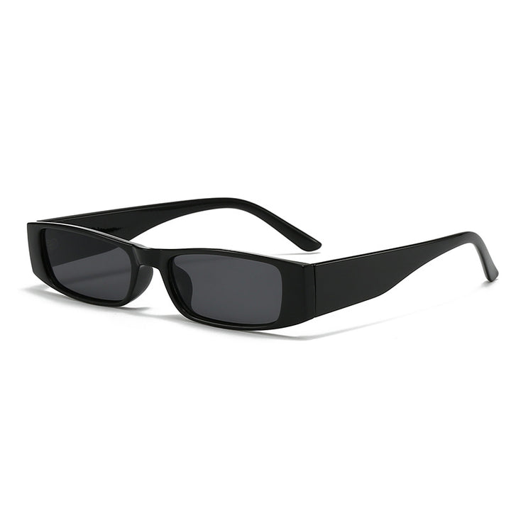 Damen moderne rechteckige Sonnenbrille mit angesagtem Design Karnz