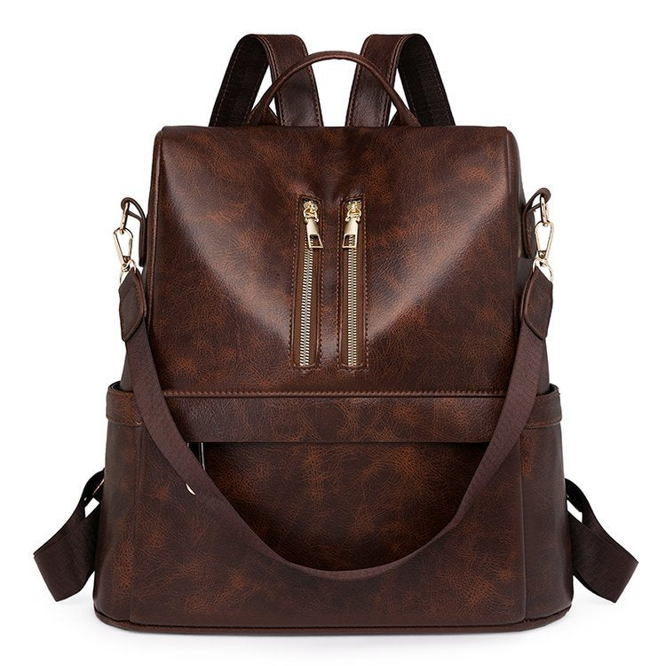 Vielseitiger Vegan-Leder-Rucksack Karnz