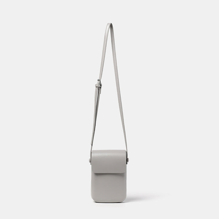 Kompakte Leder Crossbody Pouch Karnz