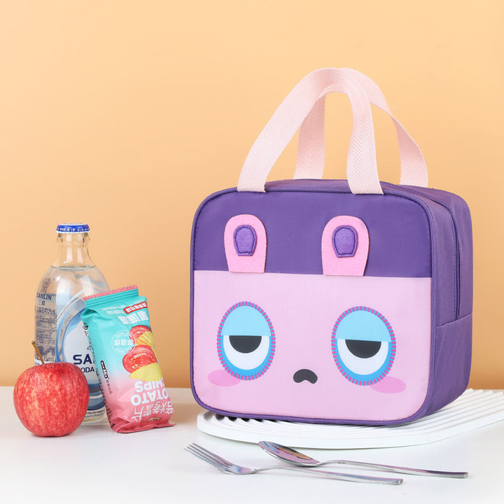 Isolierte Dinosaurier-Themen-Lunch-Tasche