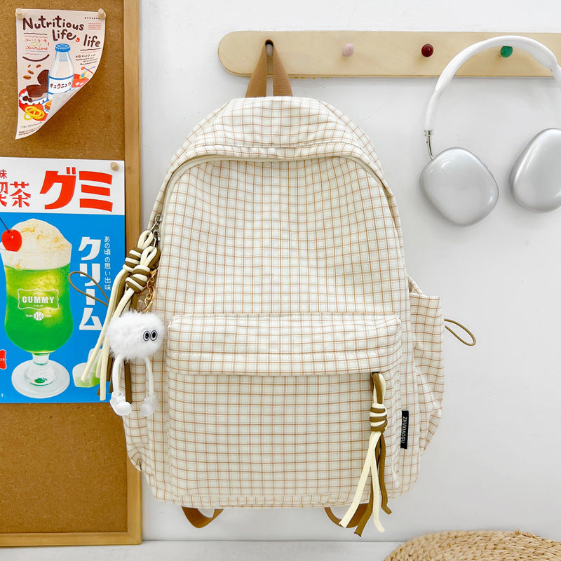 Gepunktetes Muster Freizeit Rucksack