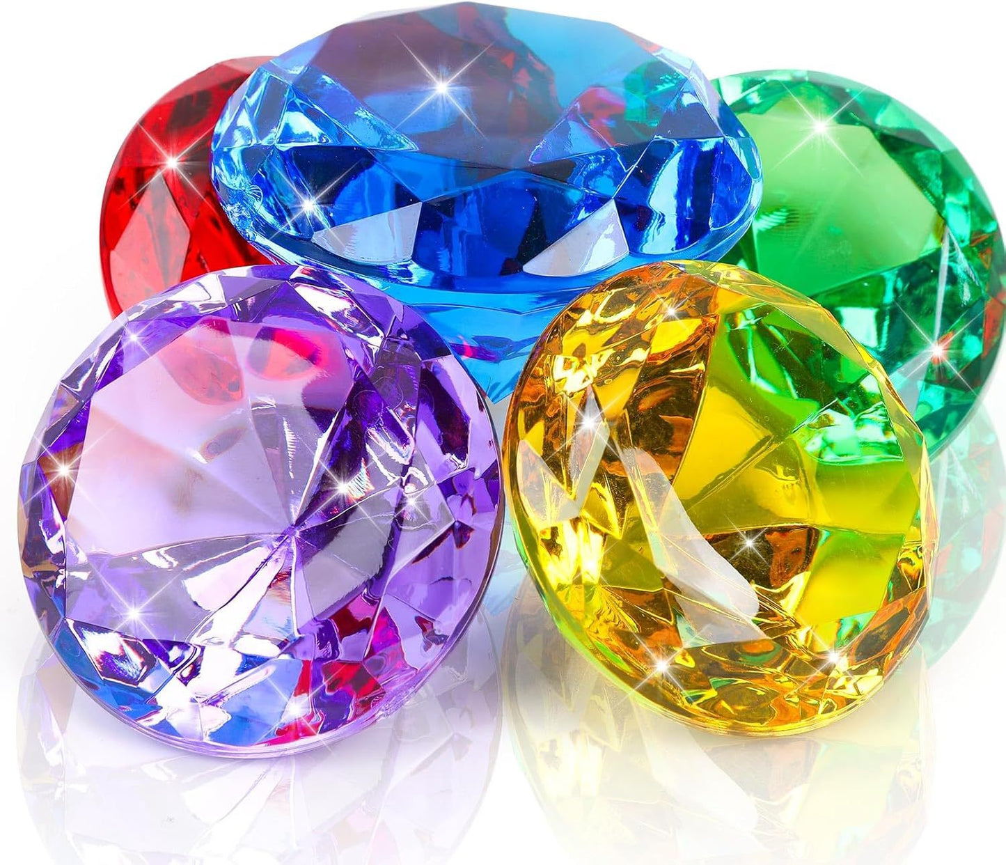Unisex Glitzernde Dekorationssteine Karnz