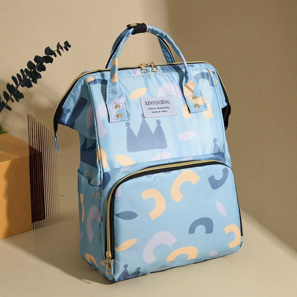 Trendiger Tierdruck Wickelrucksack Karnz